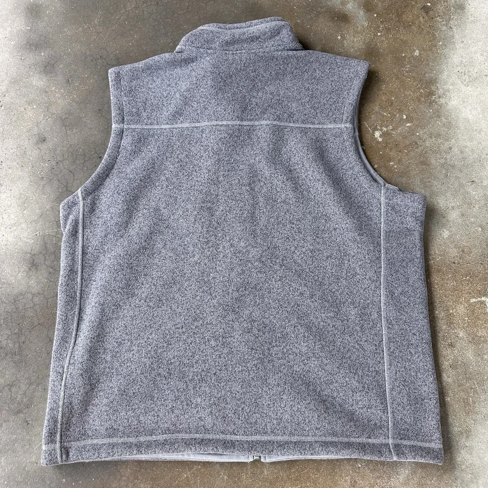 The North Face Gordon Lyons Vest Mens XL Gray Fleece Full Zip Outdoors NWT